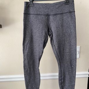 Lululemon wunder under herringbone leggings sz 10